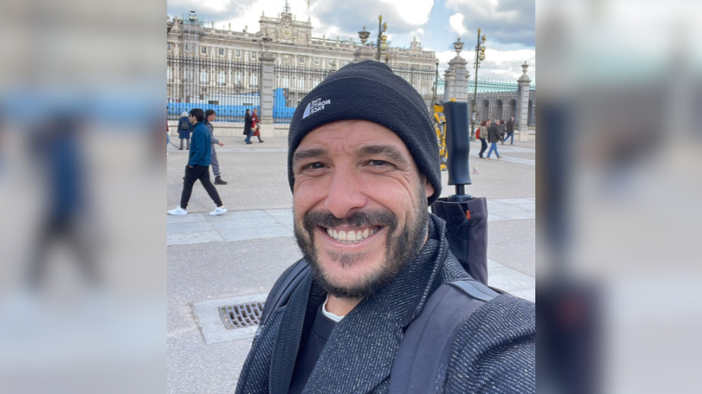 Martín Moreno, mendocino en Madrid.