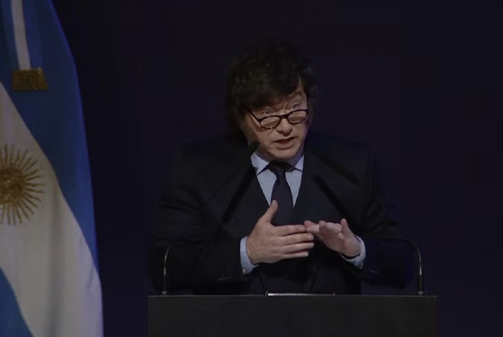 Javier Milei en el Consejo de las Américas 2026