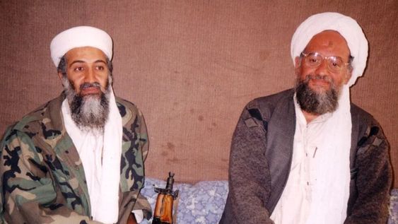 Osama bin Laden y Ayman al Zawahiri. (Foto / Europa Press)