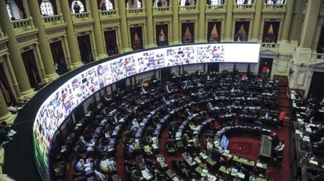 El proyecto del Presupuesto 2022 ya genera cruces entre legisladores de distintas bancas. Foto: Clarín