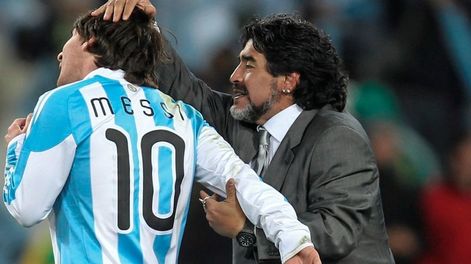 Los Andes | Los jugadores de fútbol que compartieron con Messi y Maradona en cancha