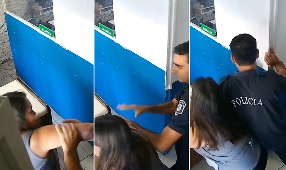 Un policía golpeó e insultó a una mujer que quería denunciar una estafa en Mar del Plata