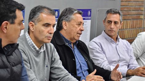 El Superintendente General de Irrigación, Sergio Marinelli, asistió a la Legislatura.&nbsp;