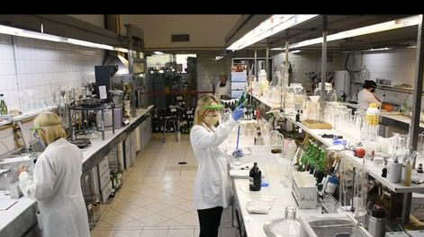 Los Andes | El Departamento Laboratorio General, la sede central ubicada en la provincia de Mendoza, es la principal infraestructura donde se analiza la mayor cantidad de productos vínicos.