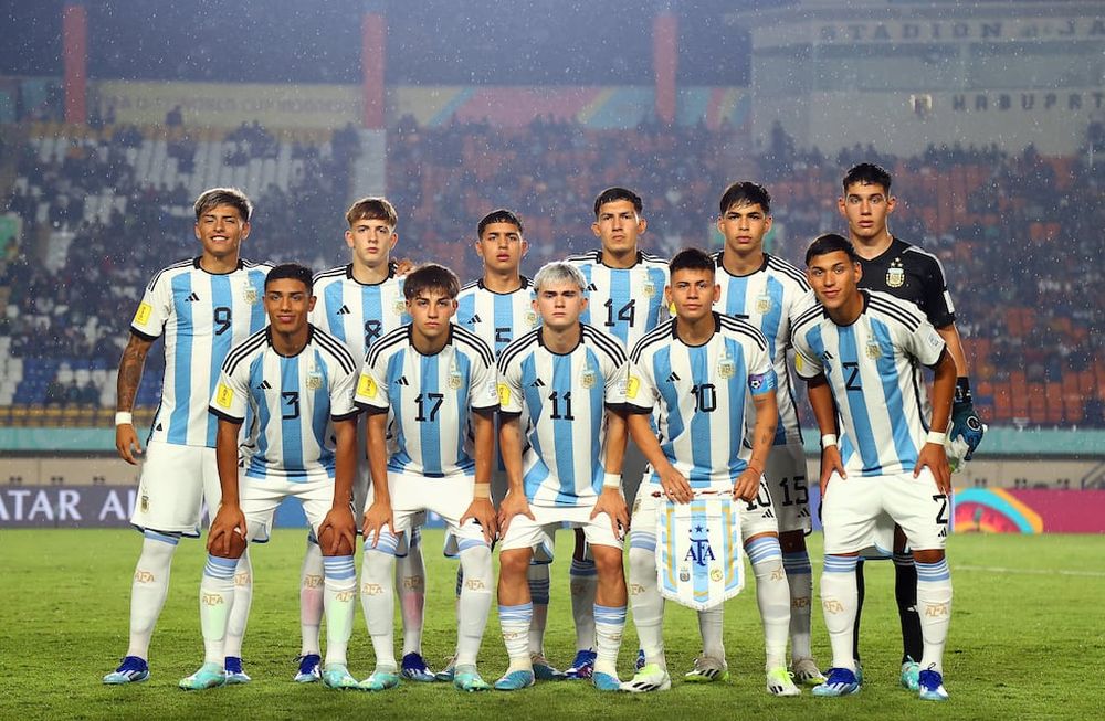 La selección argentina sub 17 (AFA)