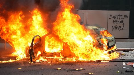 Disturbios en Francia