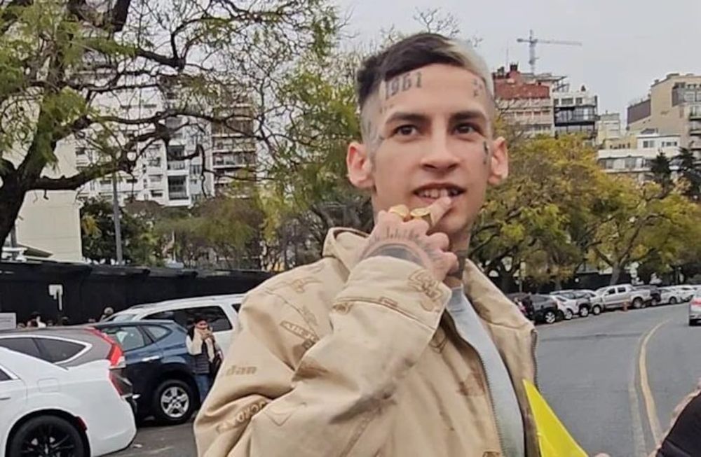 L-Gante en la Embajada de Estados Unidos. / Gentileza: Teleshow