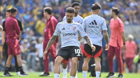 Manu Lanzini vuelve a ser titular en River en La Bombonera. Marcó un gol clave en el 2014 cuando River gritó campeón después del descenso. / Gentileza.