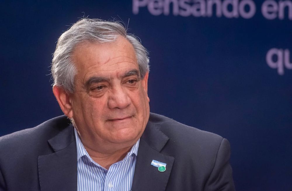 Carlos Iannizzotto., el titular de coninagro expresó los temas que preocupan al sector agropecuario Foto: Ignacio Blanco / Los Andes