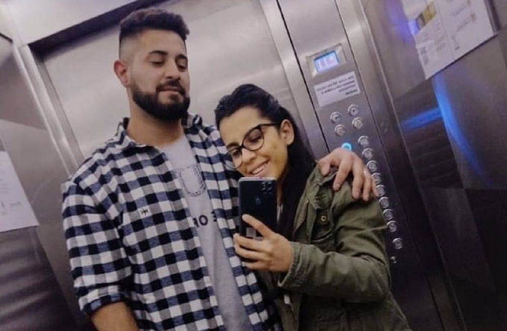 Gustavo Olguín Ormeño y Milagros Iglesias, acusados del crimen de su beba de dos meses en Las Heras (Facebook)