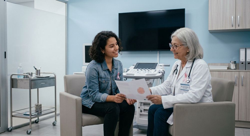 Mortalidad en baja: el cáncer de mama redujo su mortalidad un 14% en una década en Argentina. Es fundamental acudir a los controles para una detección temprana. Imagen creada con IA