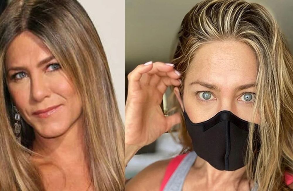 Jennifer Aniston con tapabocas: reflexionó sobre el COVID-19 y conmovió a sus colegas de Hollywood