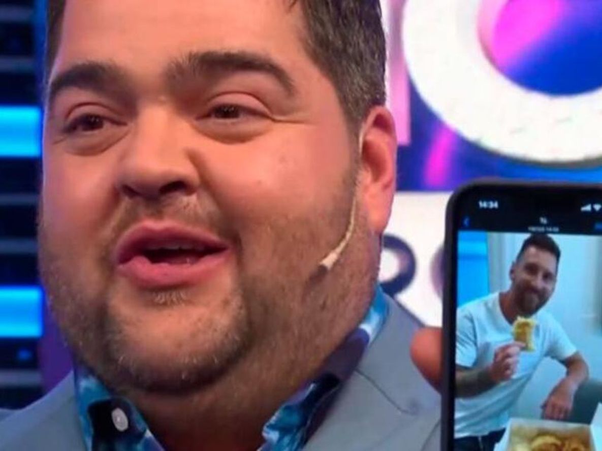 Darío Barassi enseñó el audio que le envío Messi y estalló de emoción