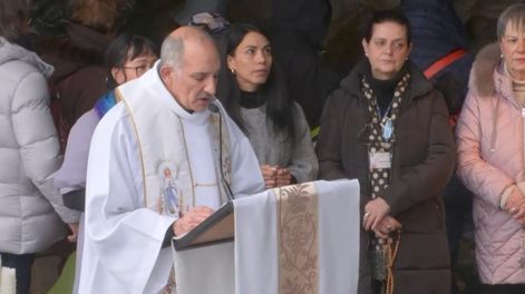 El cura mendocino Mauricio Elías en Francia