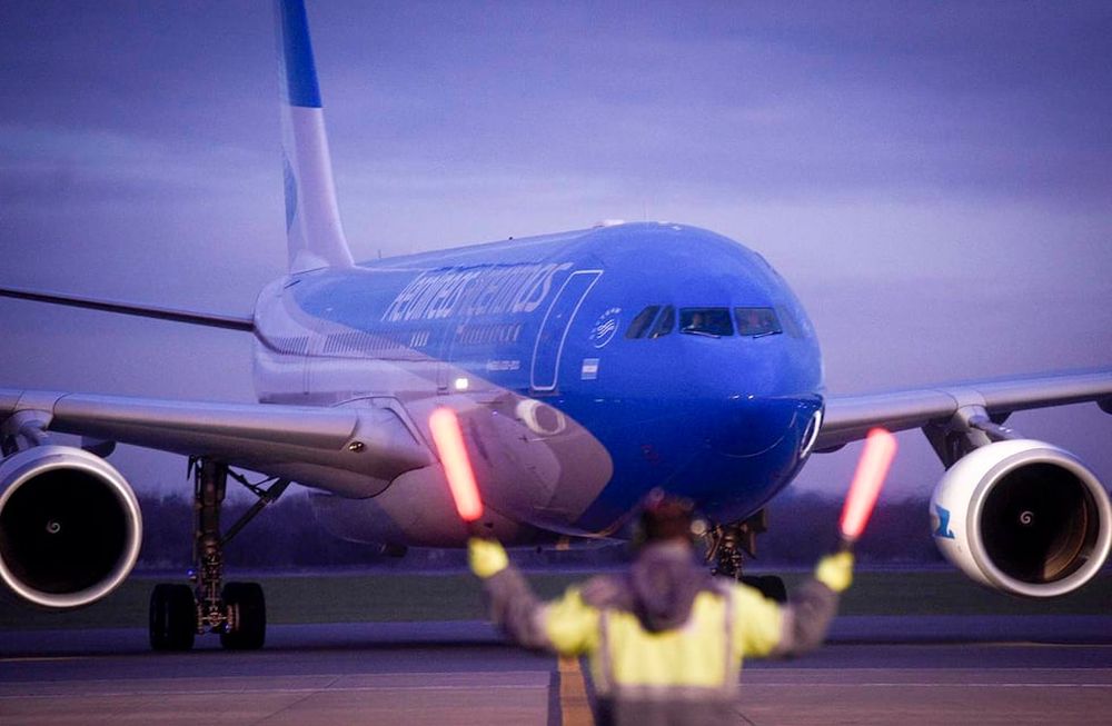 Aerolíneas Argentinas con demoras y cancelaciones este miércoles (foto archivo)