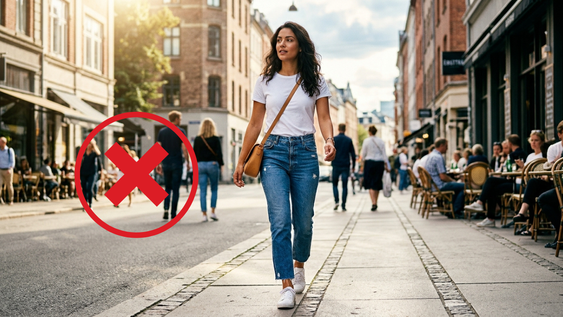 Adiós a los jeans azules.&nbsp;