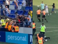 Incidentes en Godoy Cruz - Madryn