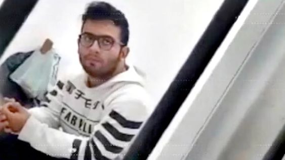 Caso Cecilia Strzyzowski: se filtra una foto de César Sena, ex pareja e imputado por el presunto femicidio de la joven en Chaco. Foto: Gentileza Canal 9 de Chaco