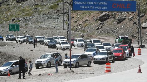 Paso fronterizo Los Libertadores - José Gutiérrez / Archivo Los Andes