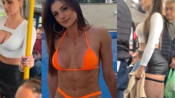 Sarah Caus es una joven modelo oriunda de Brasil. Tiene 30 años y es conocida por subir contenido sobre moda y ejercicio físico. Gentileza: Televicentro.