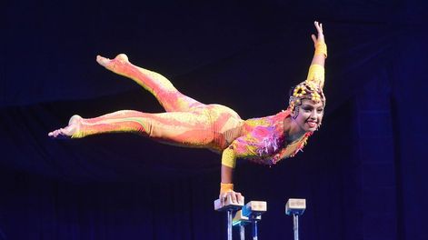 Con mucho protocolo se presentó del Circo Servián en la playa de estacionamiento del Mendoza Plaza Shopping.