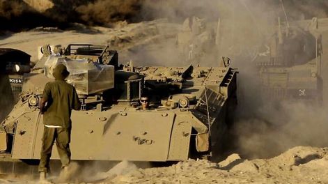 Tensión: Israel bombardeó el norte de la franja de Gaza