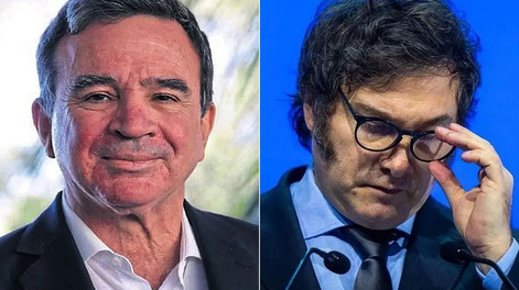Javier Madanes Quintanilla y Javier Milei