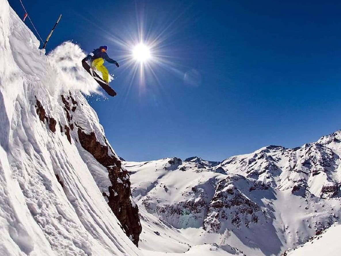 Valle Nevado, el sitio de esquí más popular del centro de Chile
