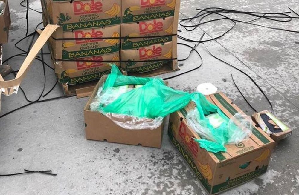 Encontraron cocaína en bananas que habían donado a una cárcel de Texas