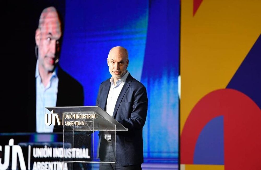 Rodríguez Larreta abrió la segunda jornada de la Conferencia Industrial de la UIA (Prensa UIA)