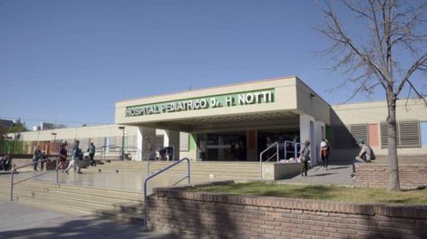 Los Andes | El niño de cinco años debió ser internado en el hospital pediátrico Humberto Notti de Mendoza.