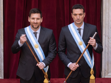 los 39 dias en que scaloni y messi presidieron el pais