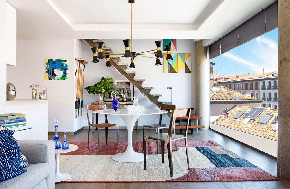 Ideas de decoración para la alfombra del comedor