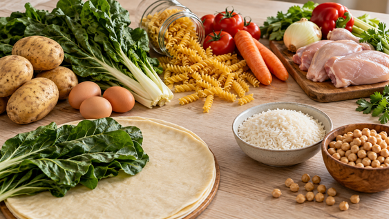 que comer esta semana: 5 recetas faciles y economicas para no pensar todos los dias que cocinar