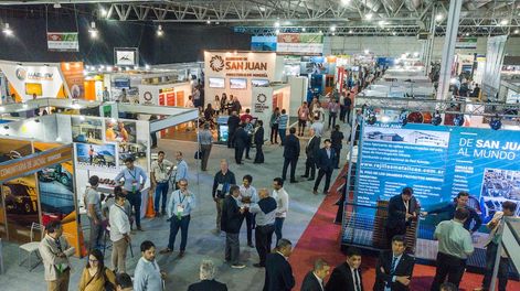 Expo minera en la provincia de San Juan.