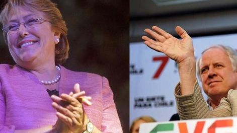 Bachelet se mostró confiada en ganar la segunda vuelta y Matthei afirmó que sí se puede”