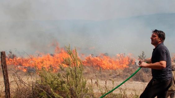 El actor y una angustiante situación que atraviesa junto a su familia a raíz de los incendios en Córdoba, provincia en la que vive hace algunos años