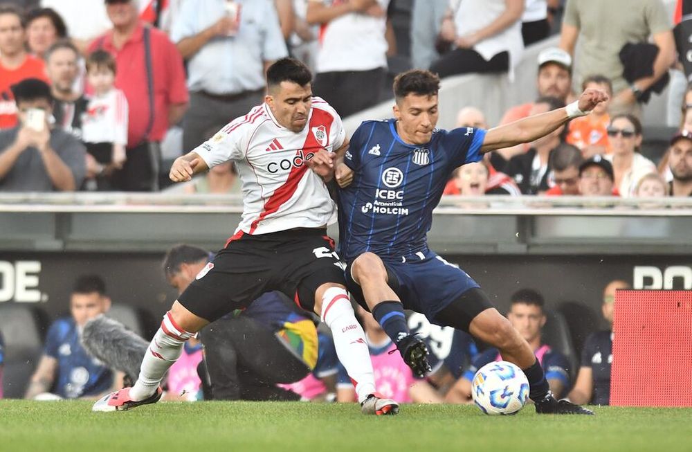 Marcos Acuña sufrio una lesión y está en duda para jugar las semifinales de la Copa Libertadores. / Gentileza.