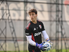 Santiago Beltrán, arquero de River Plate Santiago Beltrán, arquero de River Plate