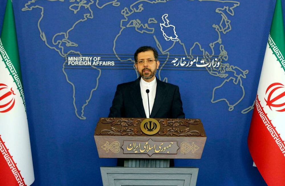 El portavoz del Ministerio de Exteriores iraní, Said Khatibzadeh