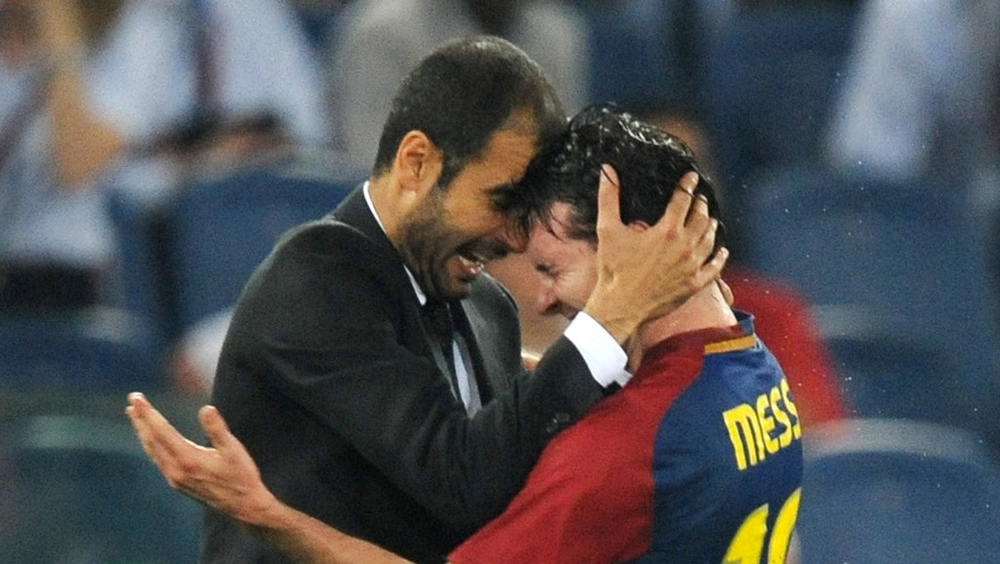 Pep Guardiola y Lionel Messi compartieron momentos únicos en el Barcelona