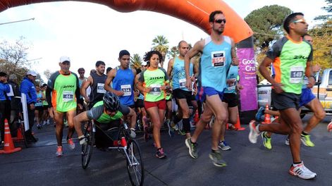Cortes de calles por la Maratón Nocturna Vendimia en Godoy Cruz