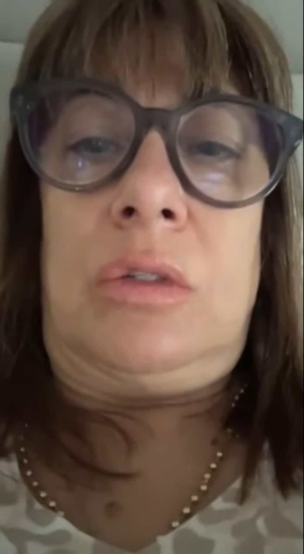 Marta Boiza se conectó de forma remota en el juicio y evitó dar sus palabras finales. 