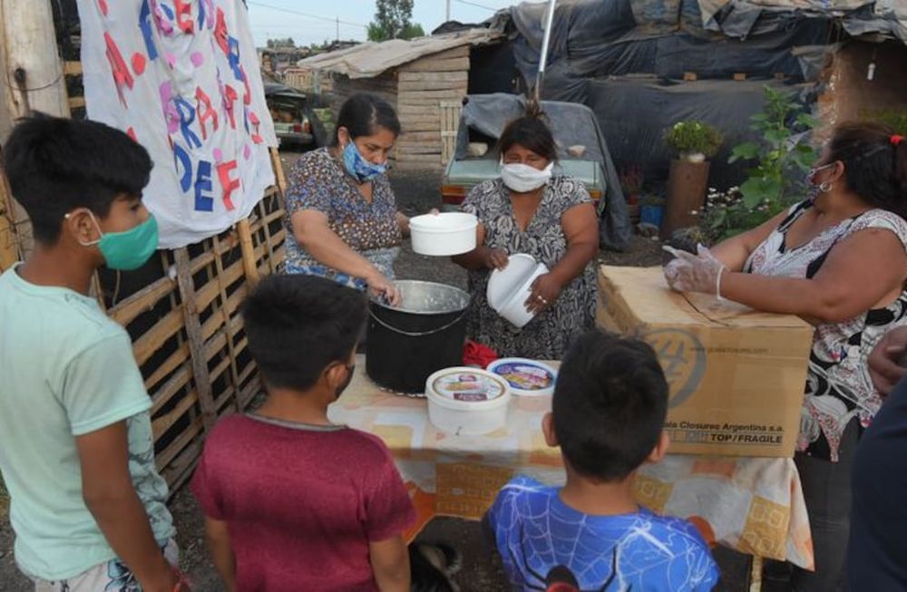 Un merendero de Guaymallén necesita de manera urgente mercadería y ropa de abrigo para poder mantenerse. Foto: Gentileza