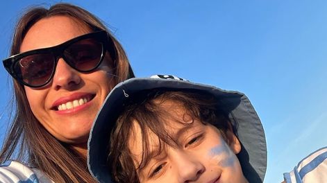 Los Andes | Pampita y sus postales alentando a la Selección Argentina en Nueva York