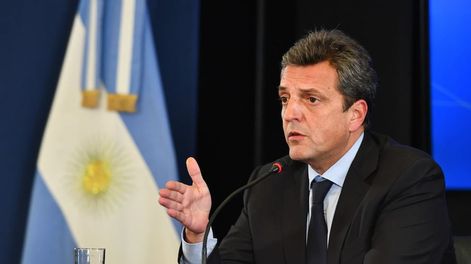 Sergio Massa, ministro de Economía.