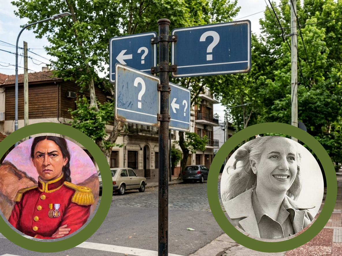 Un municipio censó cuántas calles, barrios y plazas tienen nombre de mujer y el resultado es sorprendente