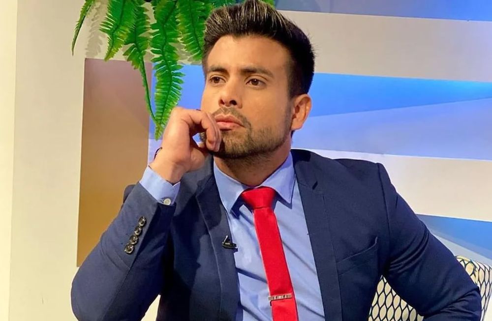 El presentador fue interceptado cuando volvía de su gimnasio.