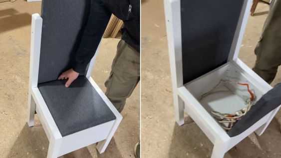 Viral de TikTok: la silla con un función inesperada.