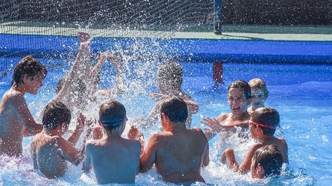 El calor acompañara la última semana de vacaciones de los más chicos. Foto: Mariana Villa / Los Andes